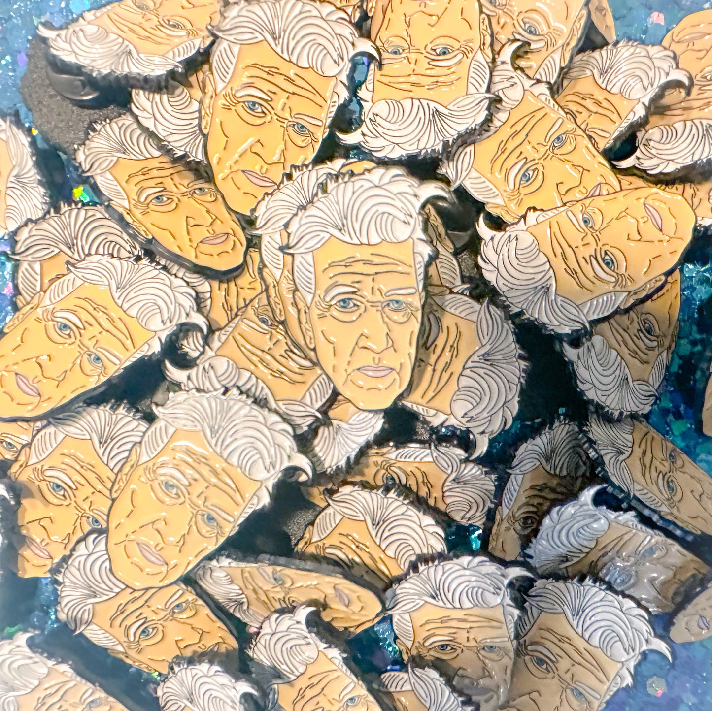 David Lynch Enamel Pin