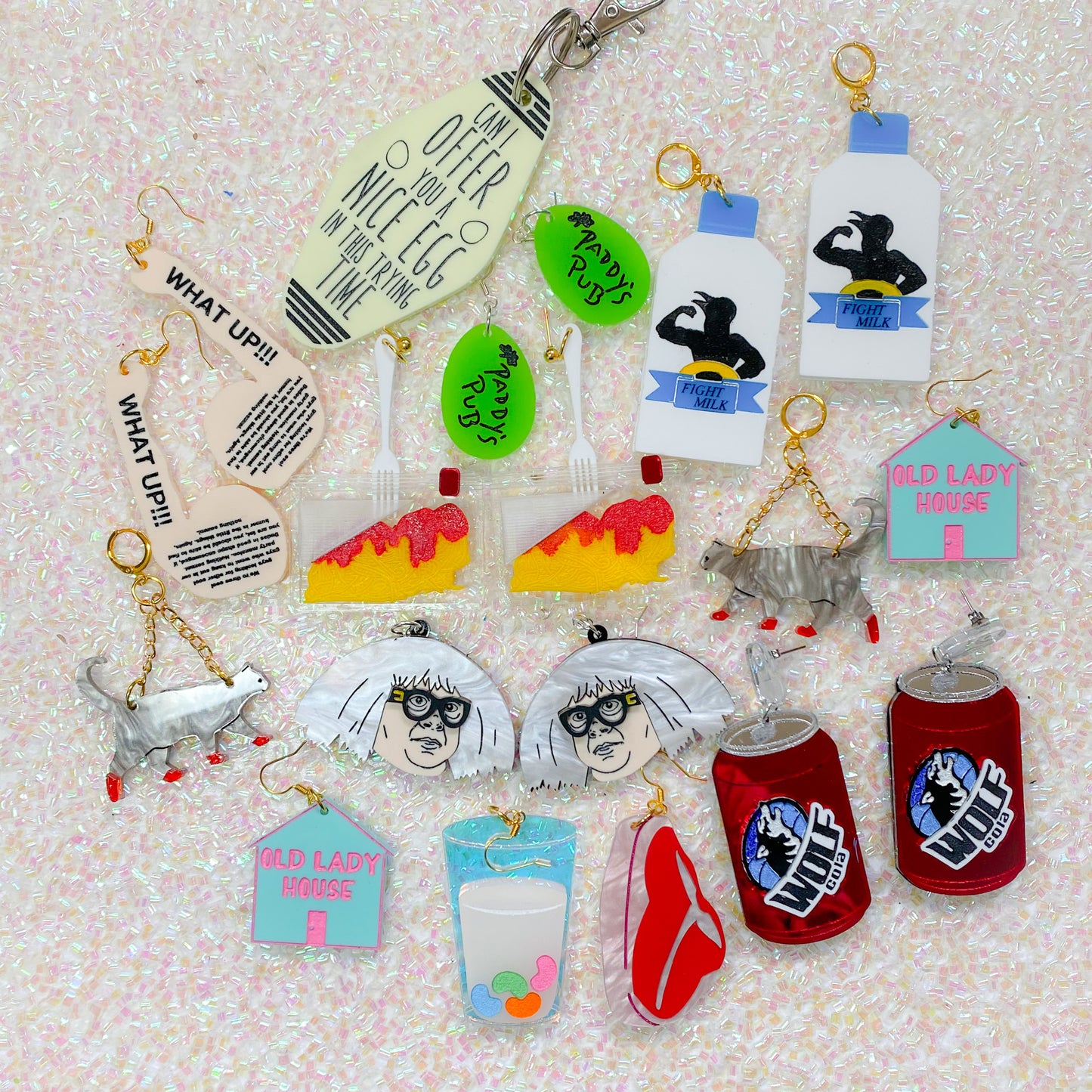 Nothing Sexual Invitation Earrings