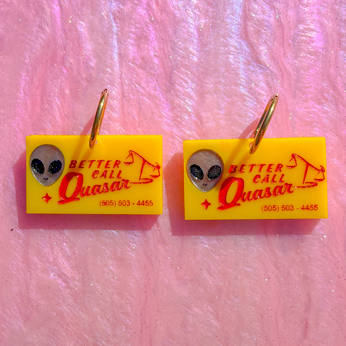 Better Call Quasar Earrings