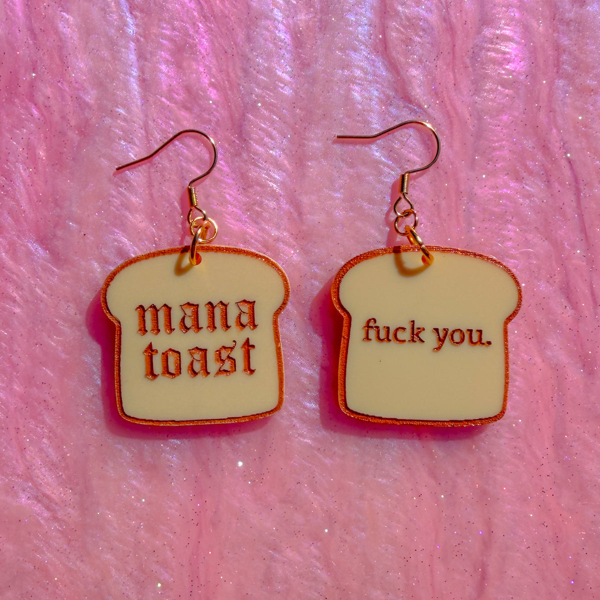 Mana Toast Earrings