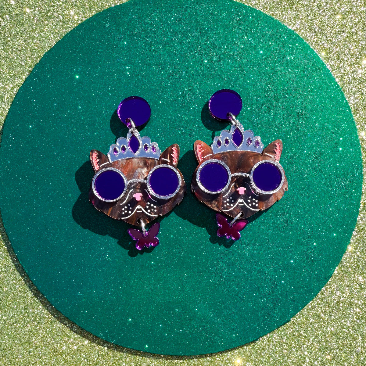 Princess Donut Earrings