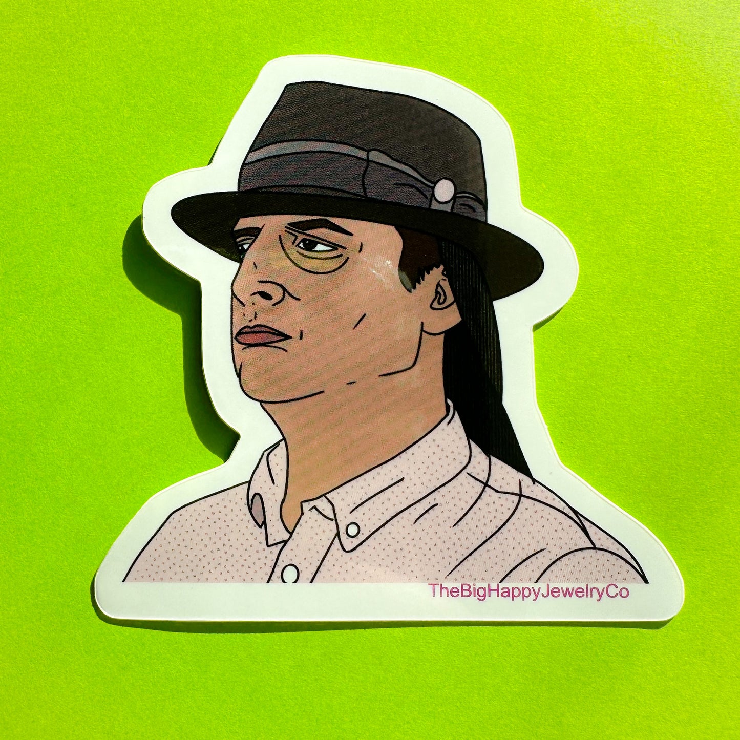 Brian’s Hat Sticker