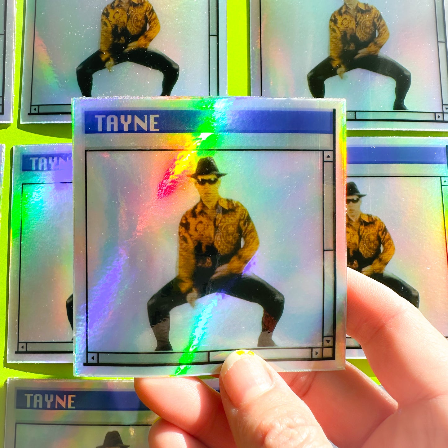 Iridescent Tayne Sticker