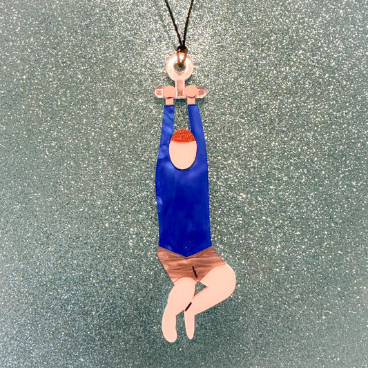 Zipline Ronnie Ornament