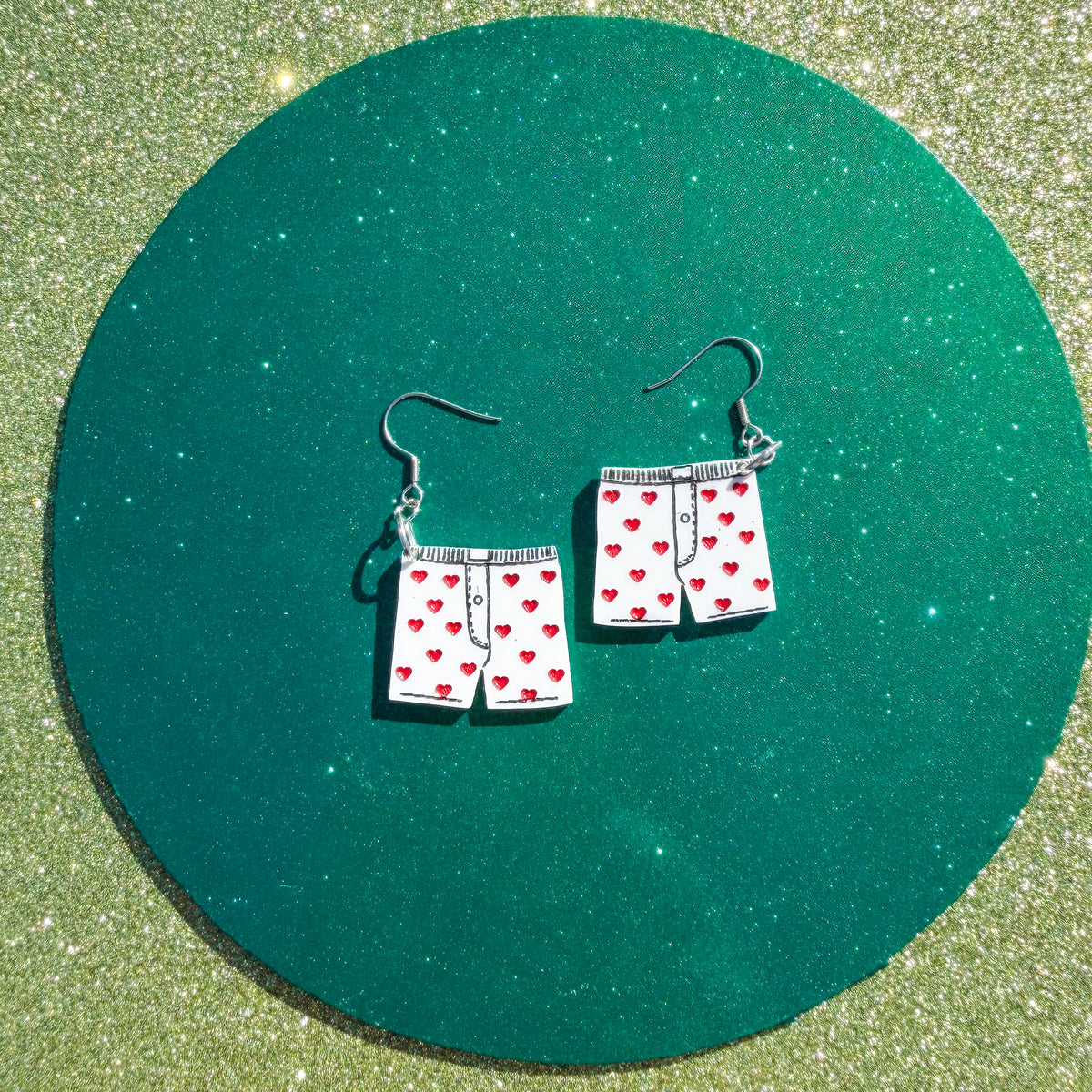 Carl's Boxers Earrings