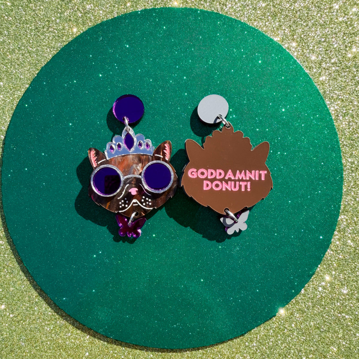 Princess Donut Earrings