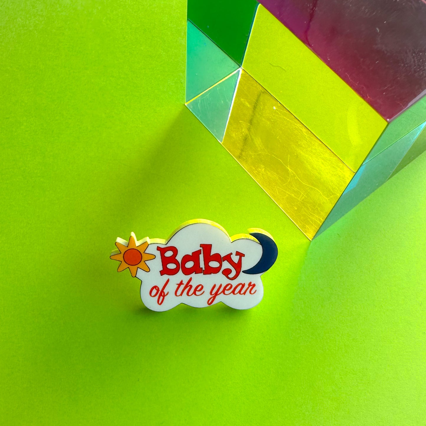 Baby of the Year Shoe Charm