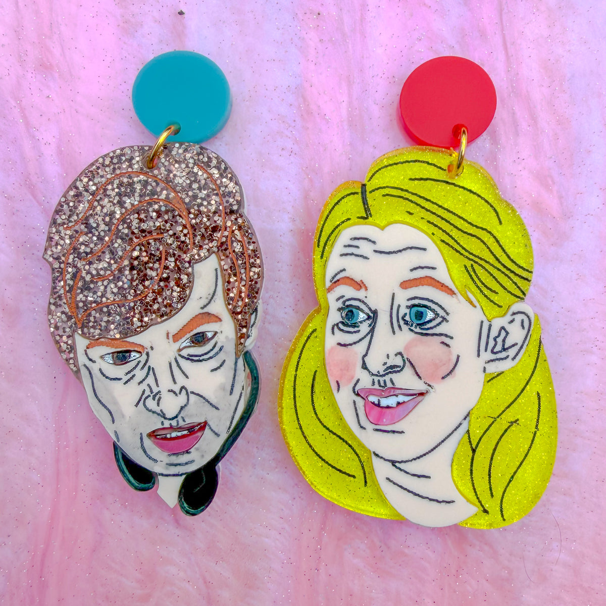 Nathan x Elizabeth- You Can See Everything (earring, pin, bag charm)