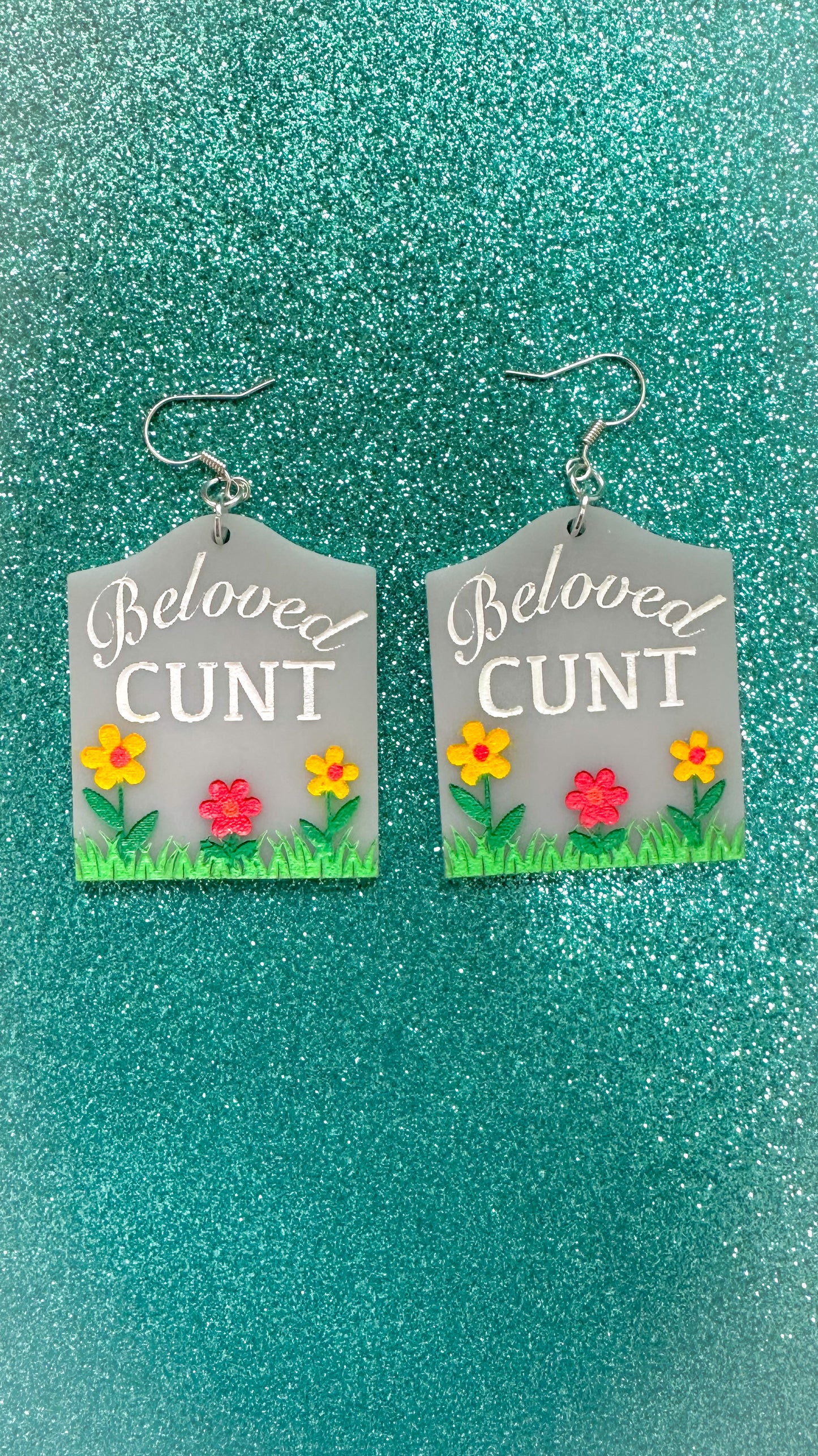 Beloved C*nt Earrings