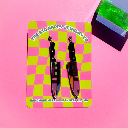 Kitchen Knife Earring