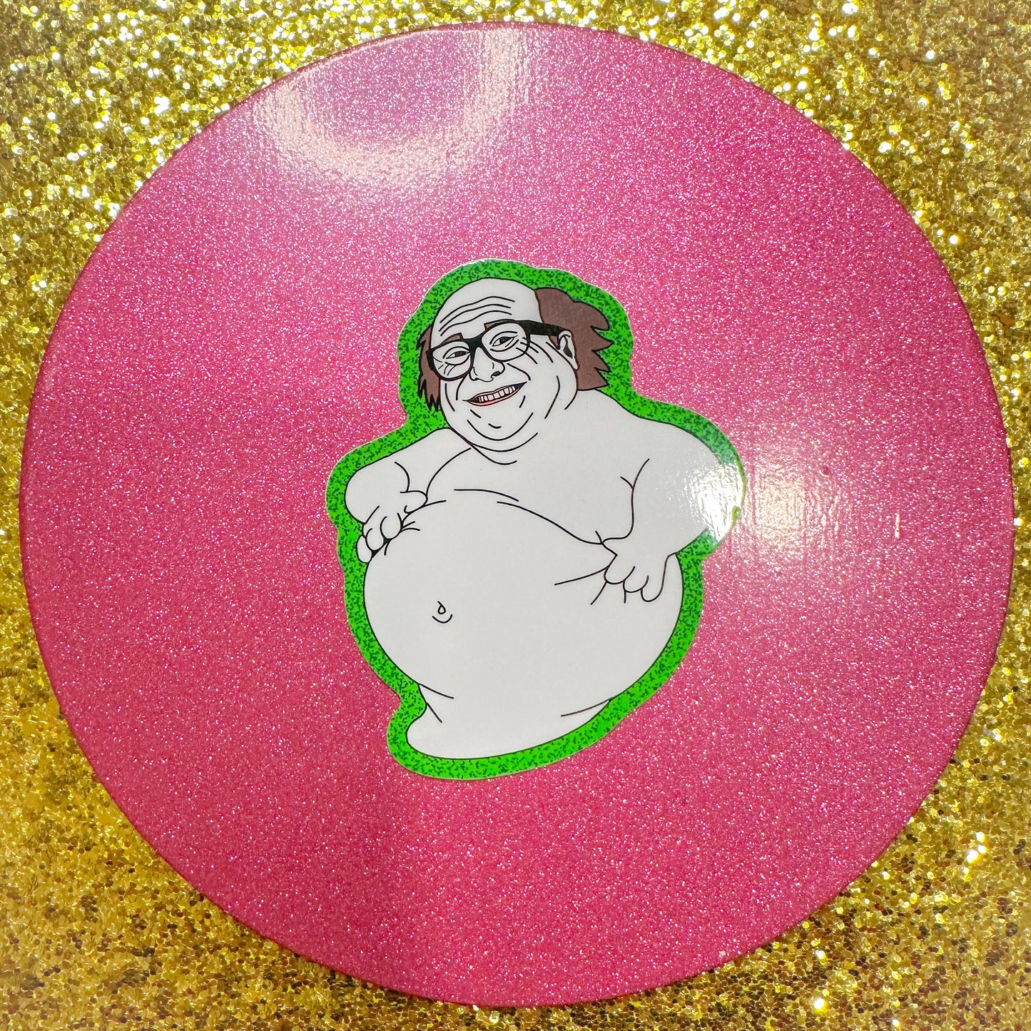 Danny DeVito Ghost Sticker