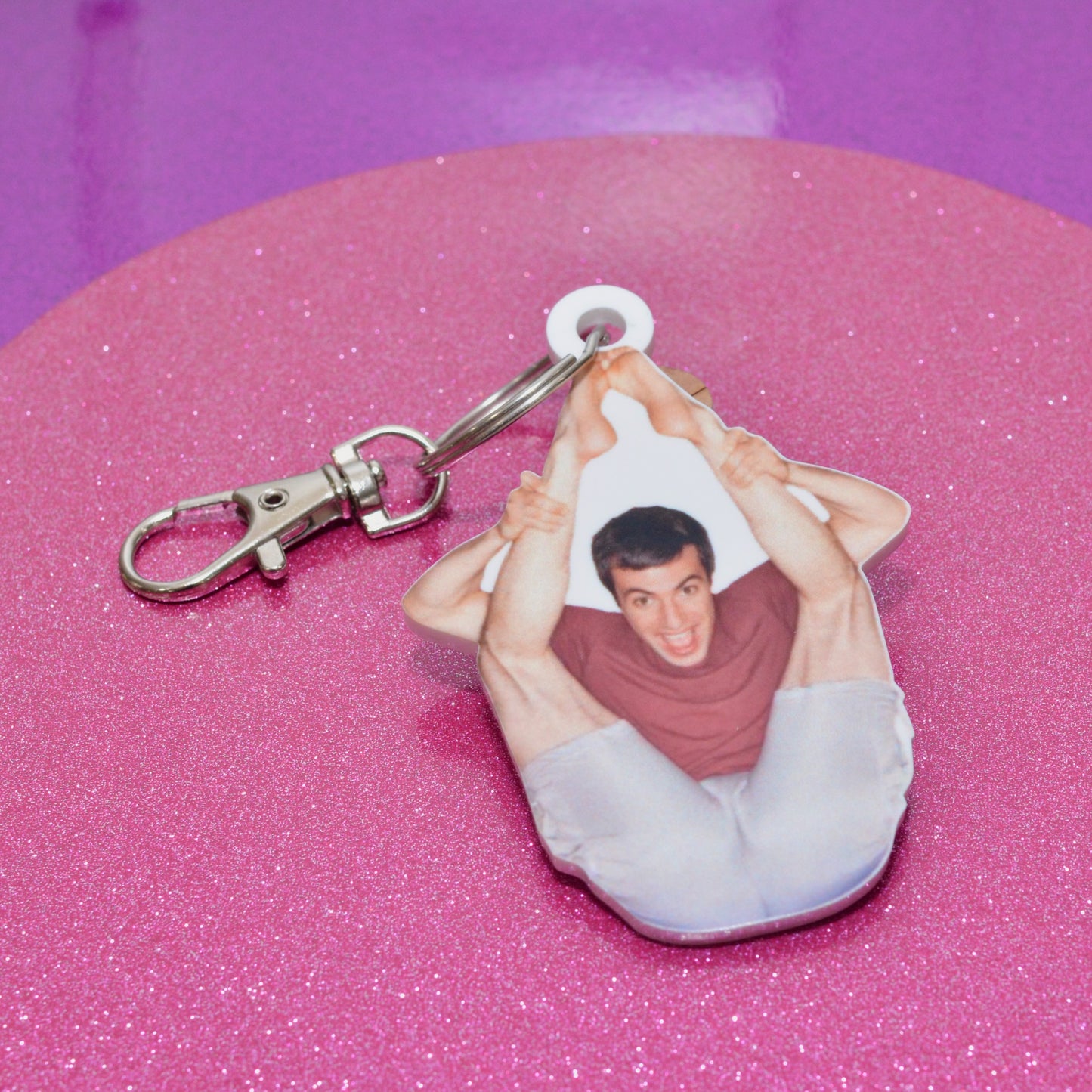 Nathan Fielder Yoga Keychain *PRE ORDER*