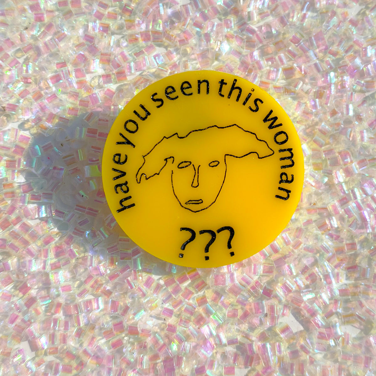 Have you seen this woman? Pin