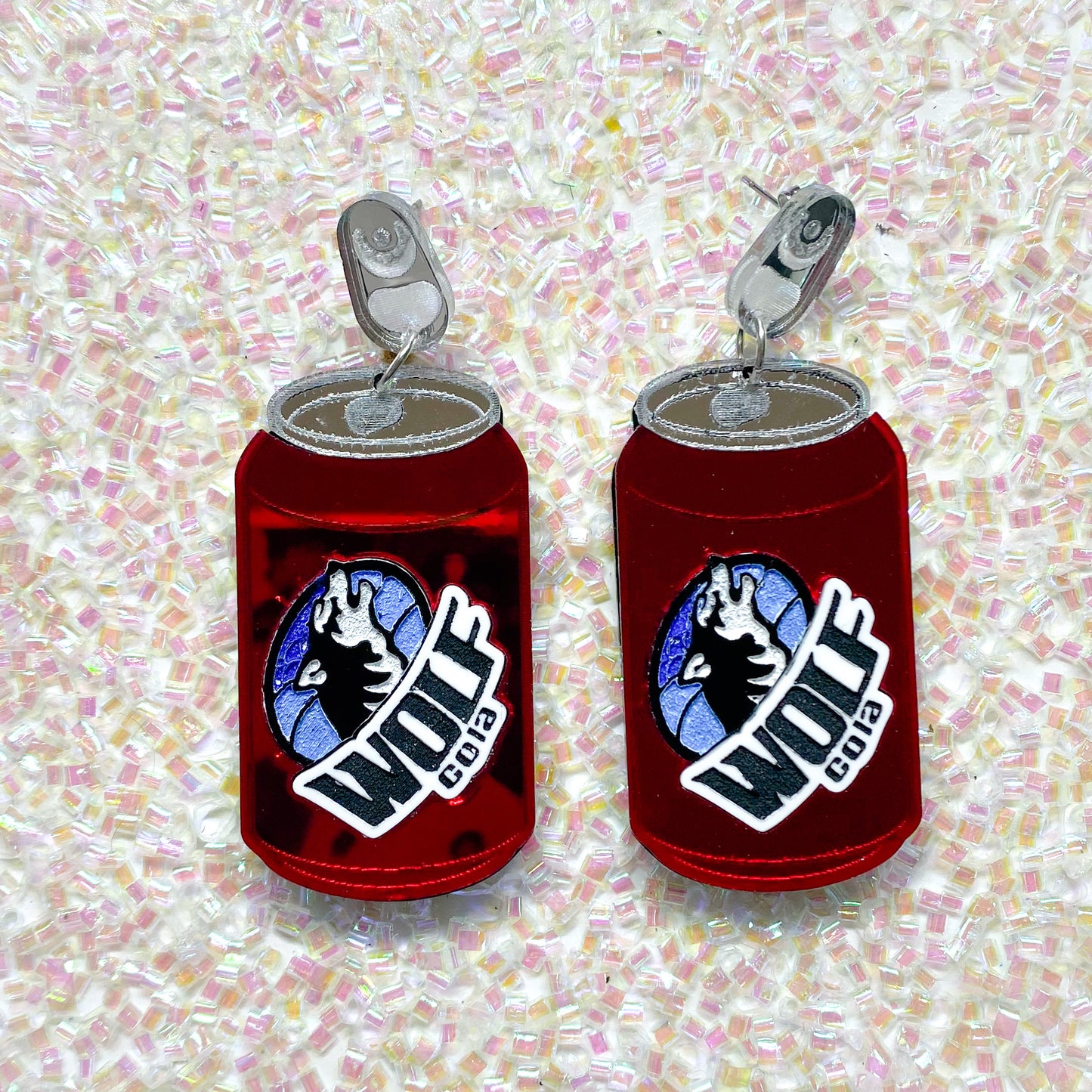 Wolf Cola Earrings