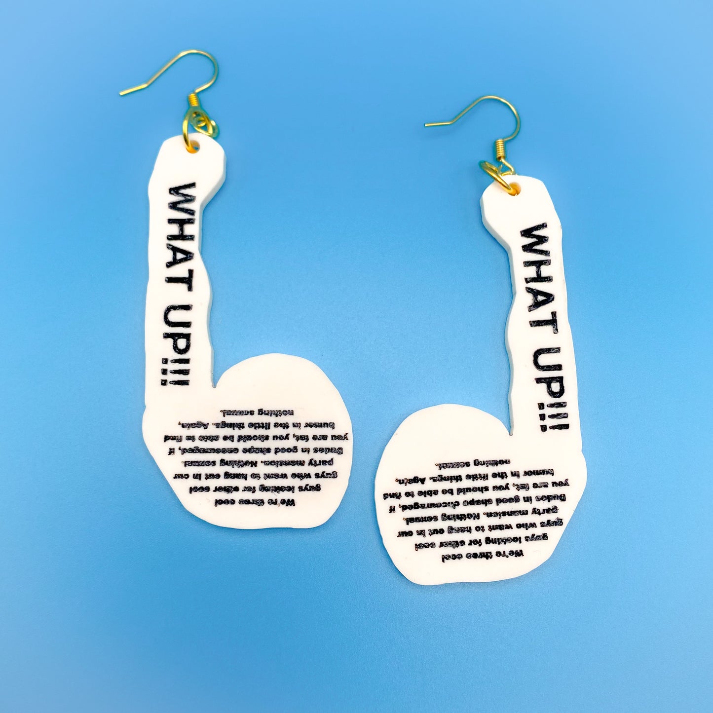 Nothing Sexual Invitation Earrings