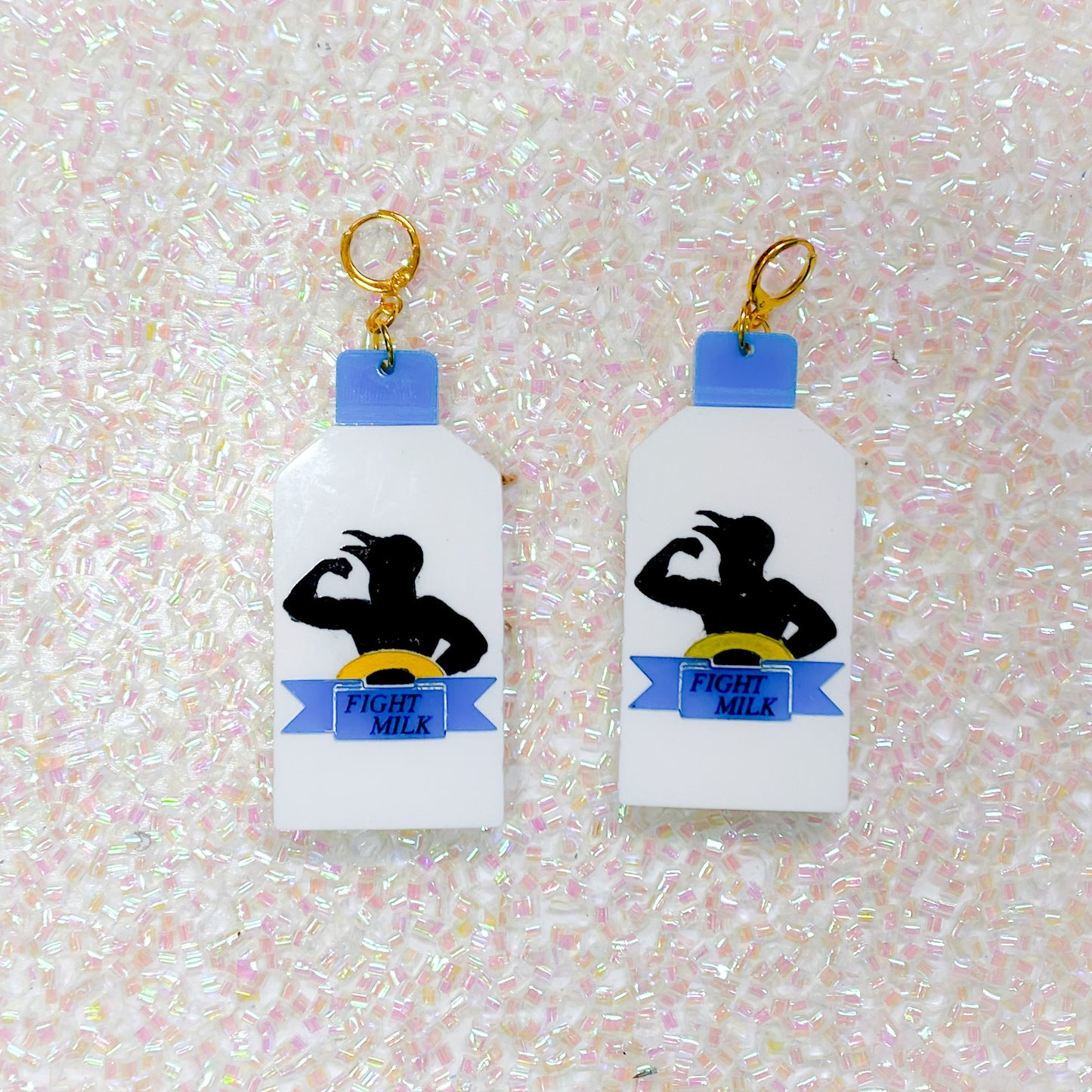 Fight Milk Earrings
