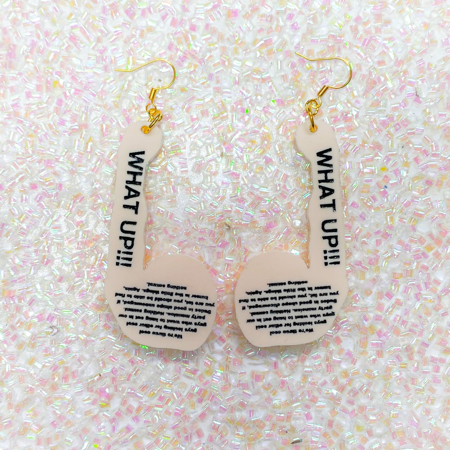Nothing Sexual Invitation Earrings