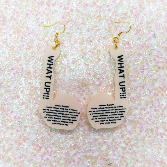 Nothing Sexual Invitation Earrings